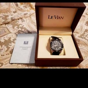 Levian watch with chocolate diamonds